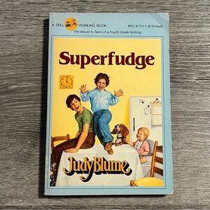 Vintage Superfudge by Judy Blume 1981 Dell Yearling Paperback Book